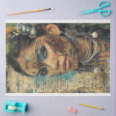 多文化美しいシリーズの切り離し 薄葉紙 (クラフト)