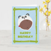 多文化誕生日カード カード (黄色い花)