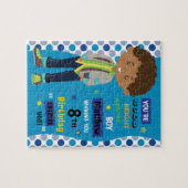 多文化誕生日少年 ジグソーパズル (横)