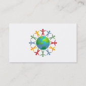 多様な世界、 名刺 (裏面)