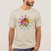 多様な世界 Tシャツ (正面)
