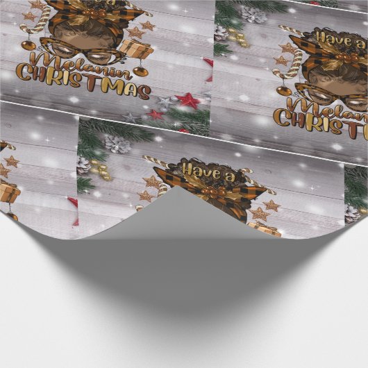 「多様な喜び：アフリカ系アメリカ人のインスパイア贈り物 ラッピングペーパー (角)