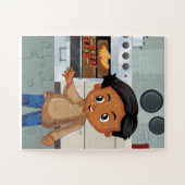 多様な子どものパズル ジグソーパズル (横)