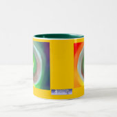 多様な宇宙マグ ツートーンマグカップ (中央)