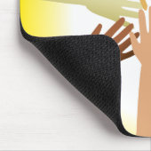 多様な手 マウスパッド (コーナー)