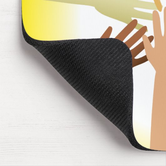 多様な手 マウスパッド (コーナー)