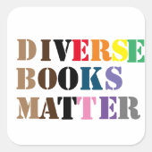 多様な本が問題のシール スクエアシール (正面)