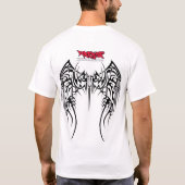 多様な概念の垂直ワイシャツ Tシャツ (裏面)