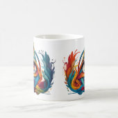 多様ユニーク視 コーヒーマグカップ (中央)