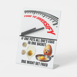 多様化する時期 台座サイン