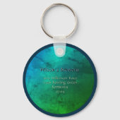 多様国際的なキャラクターを持つ女性の日 キーホルダー (裏面)