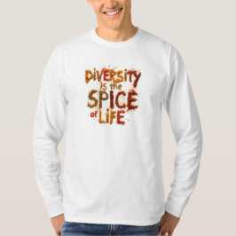 多様性こそ人生のスパイス - 安全な居場所 Tシャツ