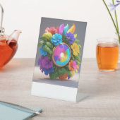 「多様性のスペクトル」 台座サイン (インサイチュ)