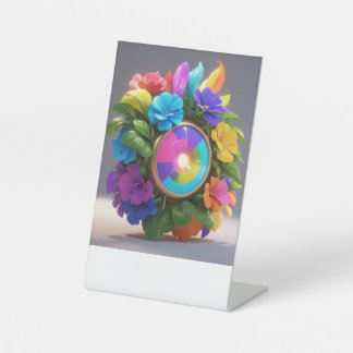 「多様性のスペクトル」 台座サイン