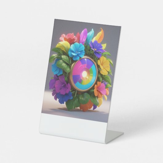 「多様性のスペクトル」 台座サイン (正面)