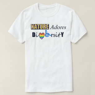 多様性のティー Tシャツ