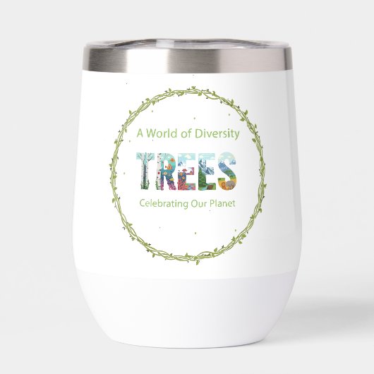 多様性の世界 TREES | 私たちの惑星を祝おう  (背面)