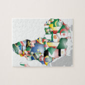 多様性の中の統一：アフリカの国旗コレクション ジグソーパズル (横)