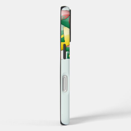 多様性の中の統一：アフリカの国旗コレクション Case-Mate iPhoneケース (裏面 / 右)