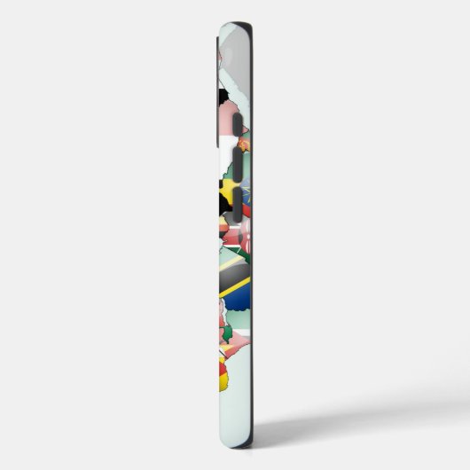 多様性の中の統一:アフリカの国旗コレクション Case-Mate iPhoneケース (裏面 / 左)