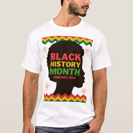 多様性の強さ:黒史の月 Tシャツ (正面)