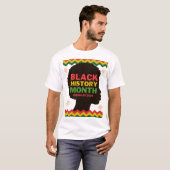 多様性の強さ:黒史の月 Tシャツ (正面フル)