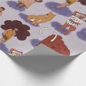 多様性の洞窟の女性 ラッピングペーパー (角)