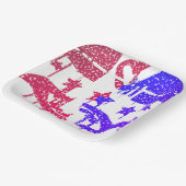 多様性の統一 – 共同ビジョン ペーパープレート (傾斜あり)