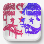 多様性の統一 – 共同ビジョン ペーパープレート (正面)