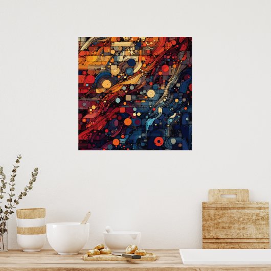 多様性の調和 ポスター (キッチン)