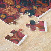 多様性の調和：文化融合のパズル ジグソーパズル (側面)