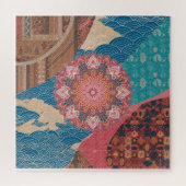 多様性の調和：文化融合のパズル ジグソーパズル (横)