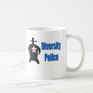 多様性の警察 コーヒーマグカップ