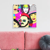 多様性はおもしろい キャンバスプリント (インサイチュ (リビング))