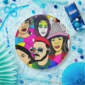 多様性はおもしろい ペーパープレート (パーティー)