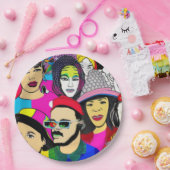 多様性はおもしろい ペーパープレート (パーティー)