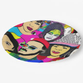 多様性はおもしろい ペーパープレート (アングル)