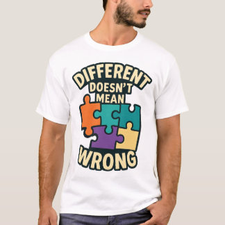 多様性を受け入れるTシャツ – 独自性を受け入れる Tシャツ