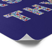 多様性を尊重する ポスター (角)