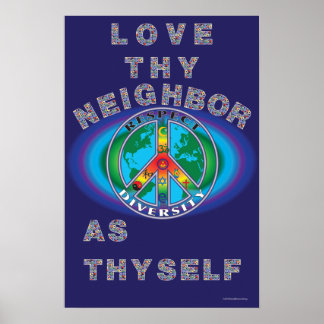 多様性を尊重する ポスター