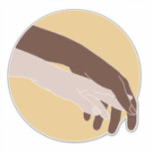 多様性を愛する シール (正面)