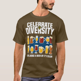 多様性を祝うクラフトビール飲み会 Tシャツ
