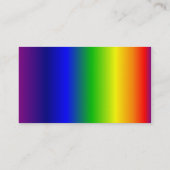 多様性を祝って下さい 名刺 (裏面)