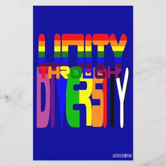 多様性を通じた統一 チラシ (正面)