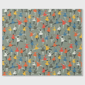 多様性バレリーナ(カラフル外装パターン) ラッピングペーパー (フラット)