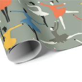 多様性バレリーナ(カラフル外装パターン) ラッピングペーパー (ロールコーナー)