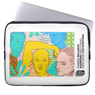 多様性及び包含の電子工学のバッグ ラップトップスリーブ