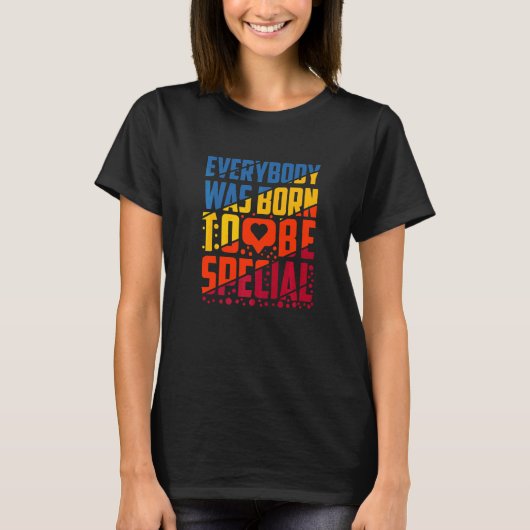 多様性引用文 Tシャツ (正面)