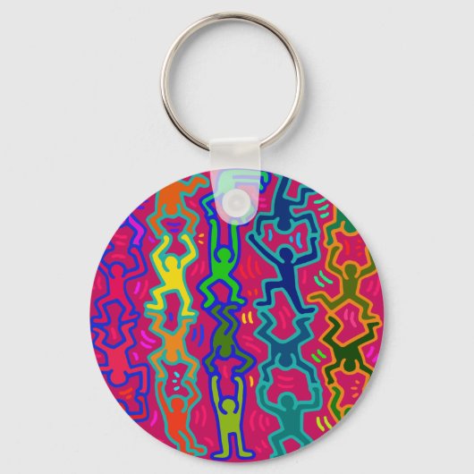 多様性 キーホルダー (正面)