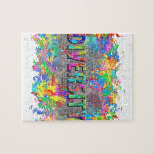 多様性 ジグソーパズル (横)